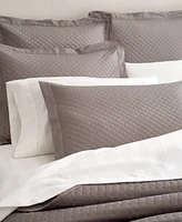 Charter Club Damask Quilted Cotton Sham, European, Exclusively at Macy's