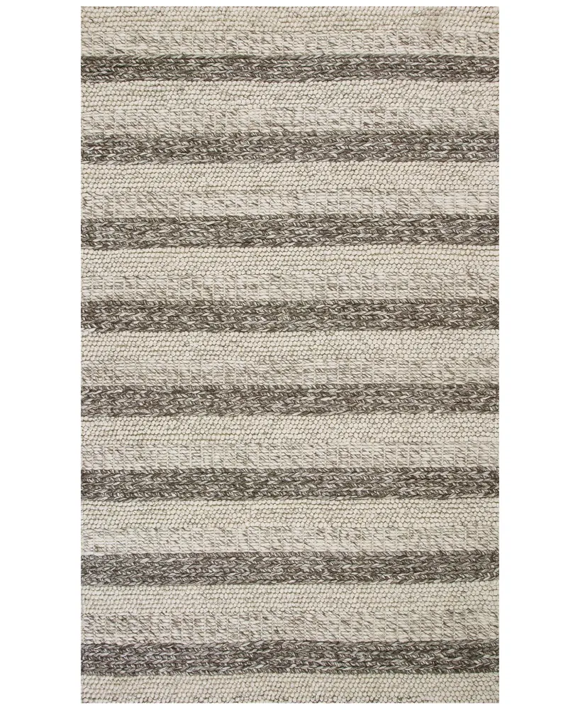 Kas Cortico Landscape 6158 Grey/White 5' x 7' Area Rug