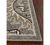 Kas Lucia Artisan 2750 Grey 3'3" x 4'11" Indoor/Outdoor Area Rug