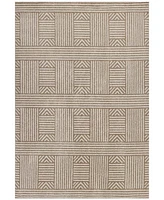Kas Lucia Westport 2762 Beige 3'3" x 4'11" Indoor/Outdoor Area Rug