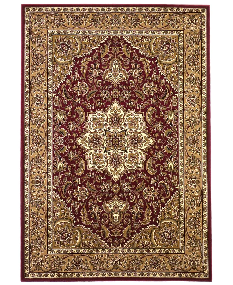 Kas Cambridge Kashan Medallion 7'7" x 10'10" Area Rug