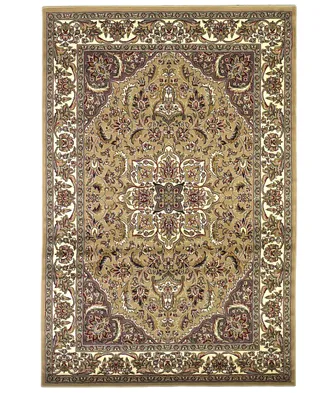 Kas Cambridge Kashan Medallion 7'7" Round Area Rug