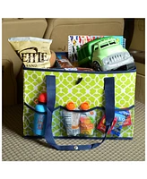 Picnic at Ascot Collapsible Storage Container, Organizer with Lid - Home or Auto