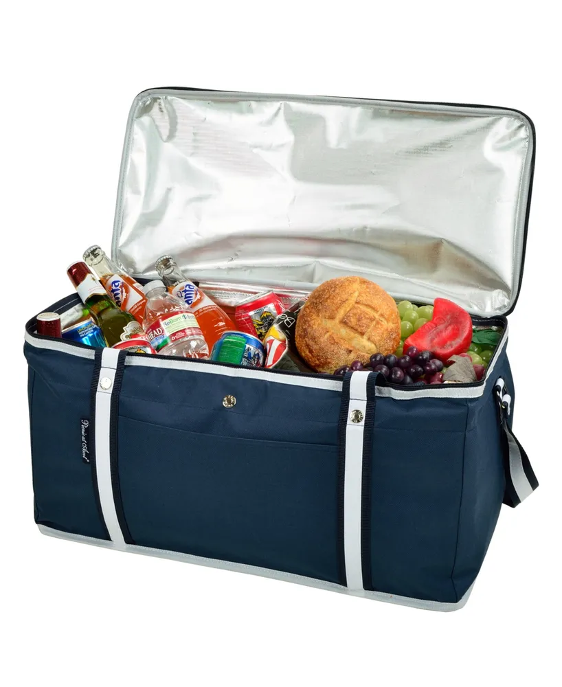 Picnic at Ascot 36 Quart - Large Collapsible Cooler with Leak Proof Lining