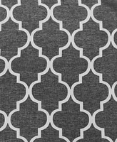 Superior Trellis Sheer 2-Piece Curtain Panels with Grommet Header Top, 52" X 84"
