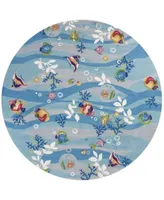 Kas Sonesta Tropical Fish 2011 Blue Area Rug