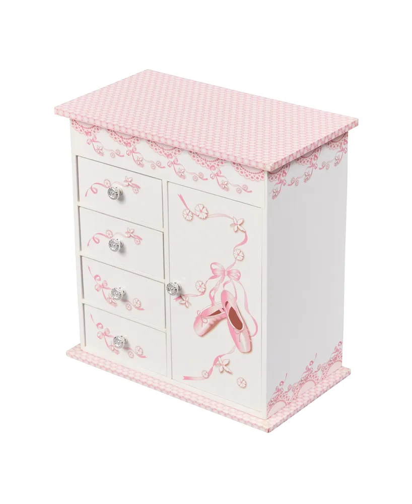 Mele & Co. Cristiana Girl's Musical Ballerina Jewelry Box