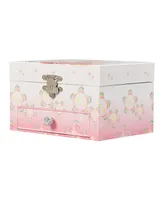 Mele & Co. Ashley Girl's Musical Ballerina Fairy and Flowers Jewelry Box