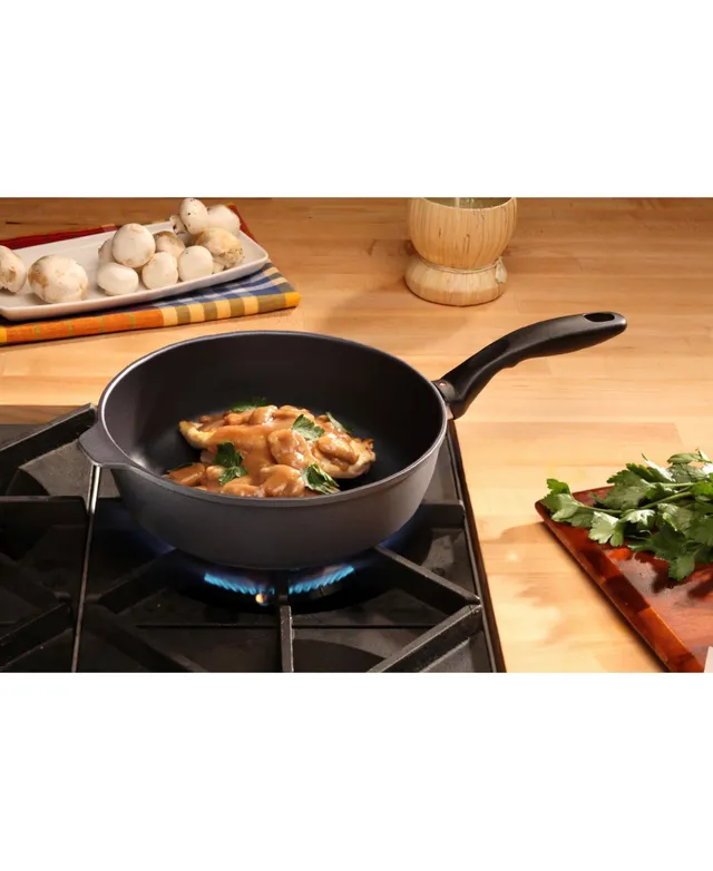 Swiss Diamond Induction Nonstick Square Saute Pan with Lid