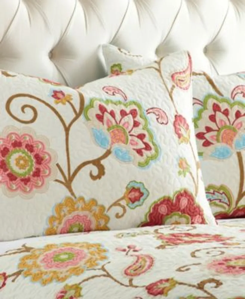 Levtex Ashbury Spring Jacobean Floralquilt Sets