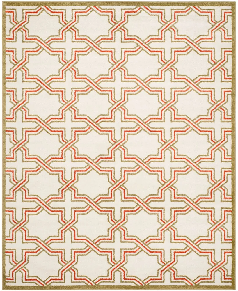 Safavieh Amherst AMT413 Ivory and Light Green 8' x 10' Area Rug