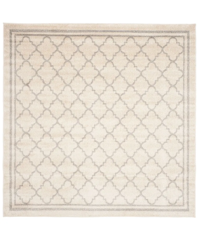 Safavieh Amherst AMT422 Light Gray and Beige 7' x 7' Square Area Rug