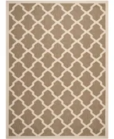 Safavieh Courtyard CY6903 Brown and Bone 8' x 11' Outdoor Area Rug