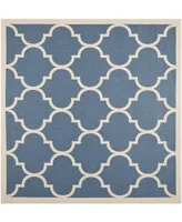 Safavieh Courtyard CY6914 and Beige 7'10" x 7'10" Square Outdoor Area Rug