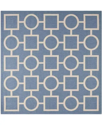 Safavieh Courtyard CY6925 and Beige 7'10" x 7'10" Sisal Weave Square Outdoor Area Rug