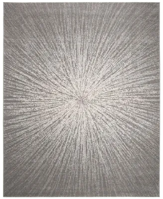 Safavieh Evoke EVK228 Dark Gray and Ivory 8' x 10' Area Rug