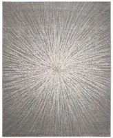 Safavieh Evoke EVK228 Dark Gray and Ivory 8' x 10' Area Rug