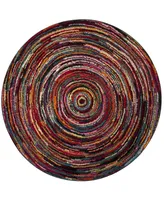 Safavieh Aruba ARB500 Multi 6'7" x 6'7" Round Area Rug