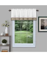 Achim Oakwood Window Valance, 58" x 14"