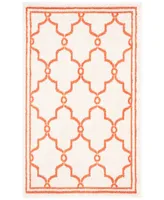 Safavieh Amherst AMT414 Beige and Orange 3' x 5' Area Rug