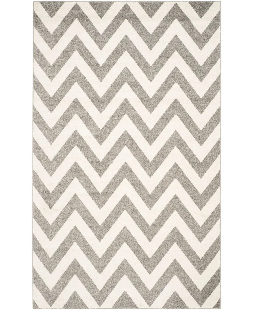 Safavieh Amherst AMT419 Dark Gray and Beige 10' x 14' Area Rug