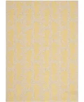 Safavieh Courtyard CY6214 Beige and Yellow 6'7" x 9'6" Sisal Weave Outdoor Area Rug