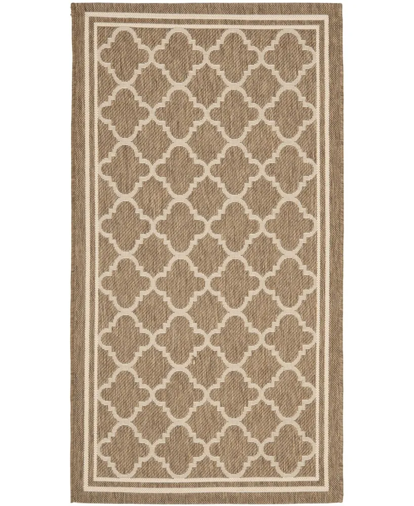 Safavieh Courtyard CY6918 and Bone 2' x 3'7" Outdoor Area Rug