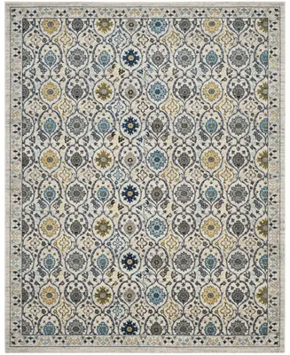 Safavieh Evoke EVK210 Ivory and Blue 9' x 12' Area Rug