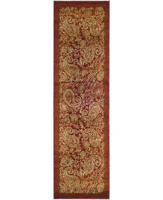 Safavieh Lyndhurst LNH224 Red and Multi 2'3" x 12' Runner Area Rug