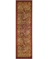 Safavieh Lyndhurst LNH224 Red and Multi 2'3" x 12' Runner Area Rug