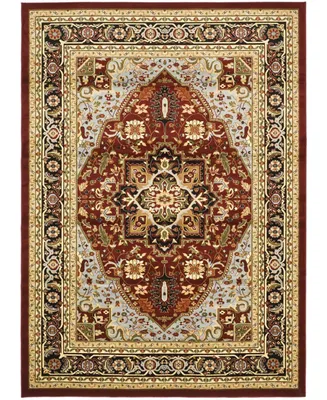 Safavieh Lyndhurst LNH330 and Red 9' x 12' Area Rug