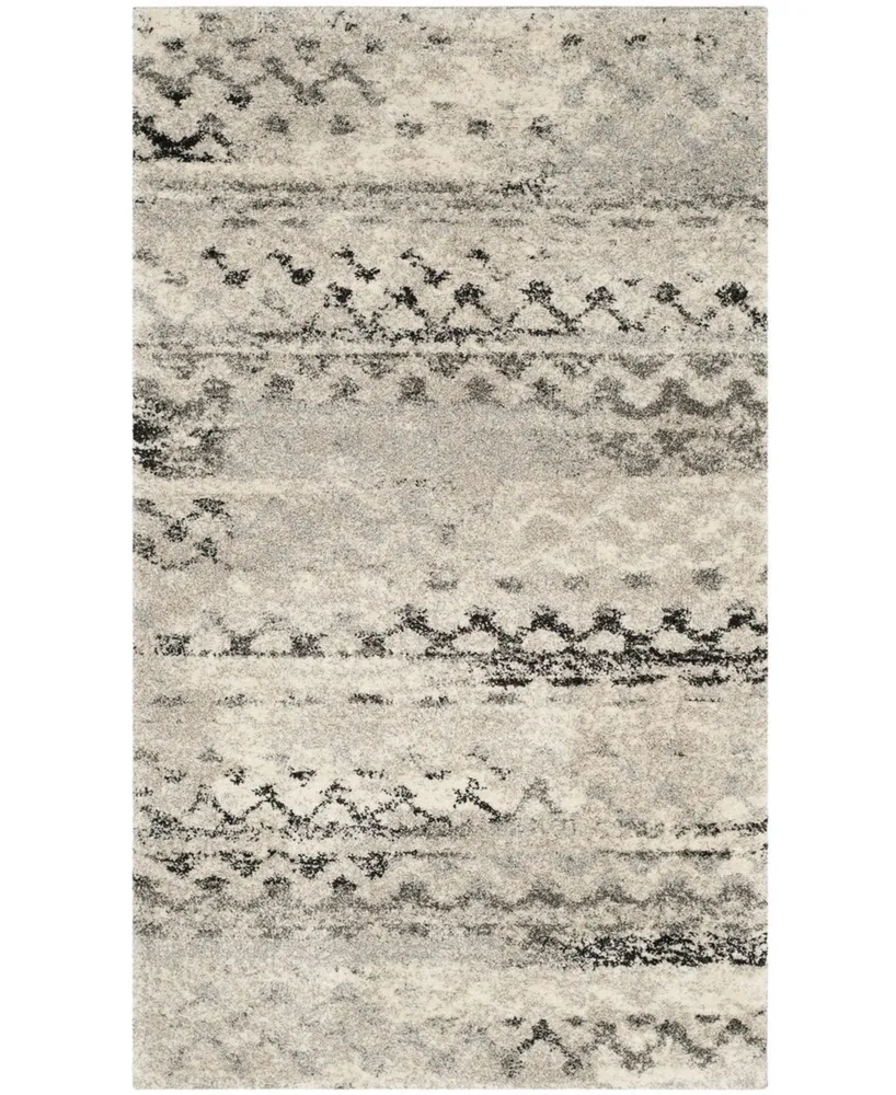 Safavieh Retro RET2136 Cream and Gray 2'6" x 4' Area Rug