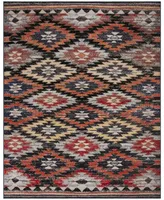 Safavieh Montage MTG246 Rust and Multi 9' x 12' Outdoor Area Rug