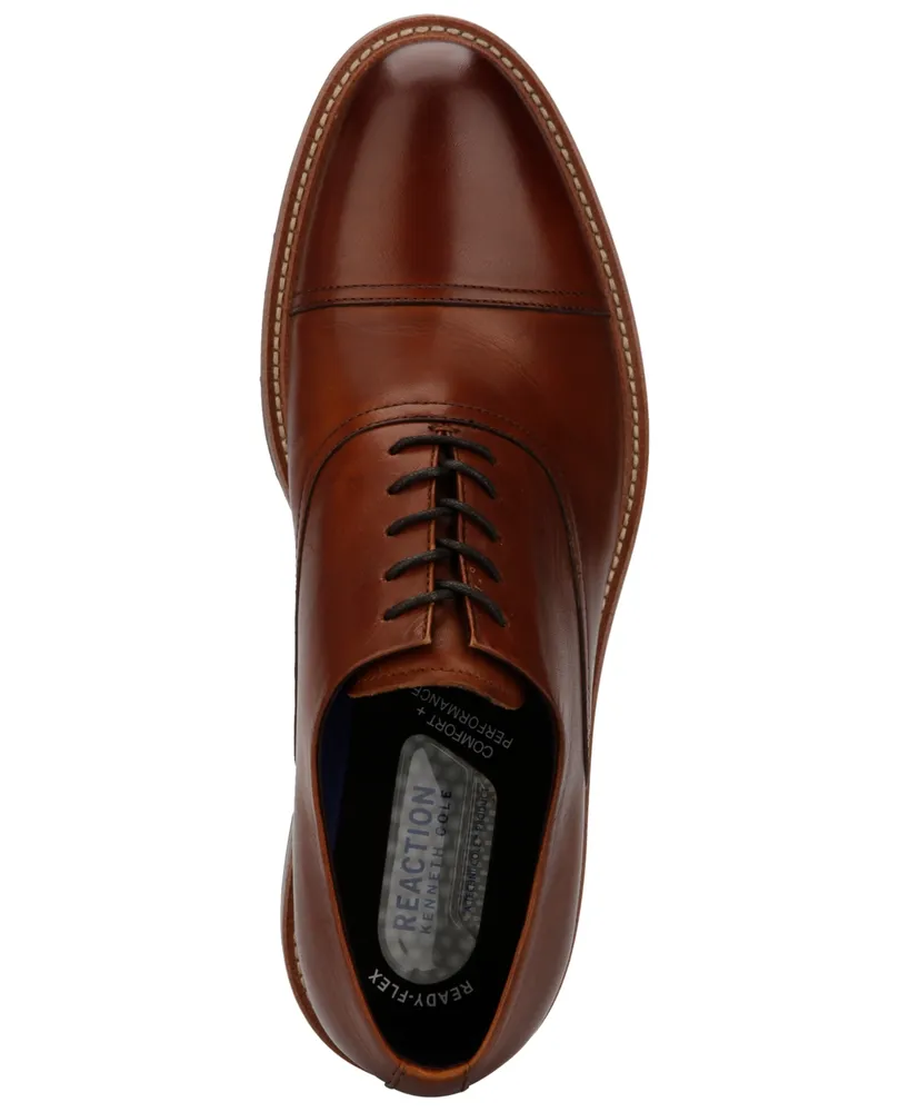 Kenneth Cole Reaction Men's Klay Flex Cap-Toe Oxfords