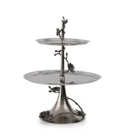 Michael Aram Black Orchid 2-Tier Etagere