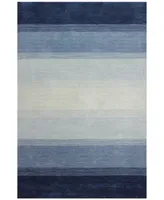 Bayside Bay-95 Blue 3'6" x 5'6" Area Rug