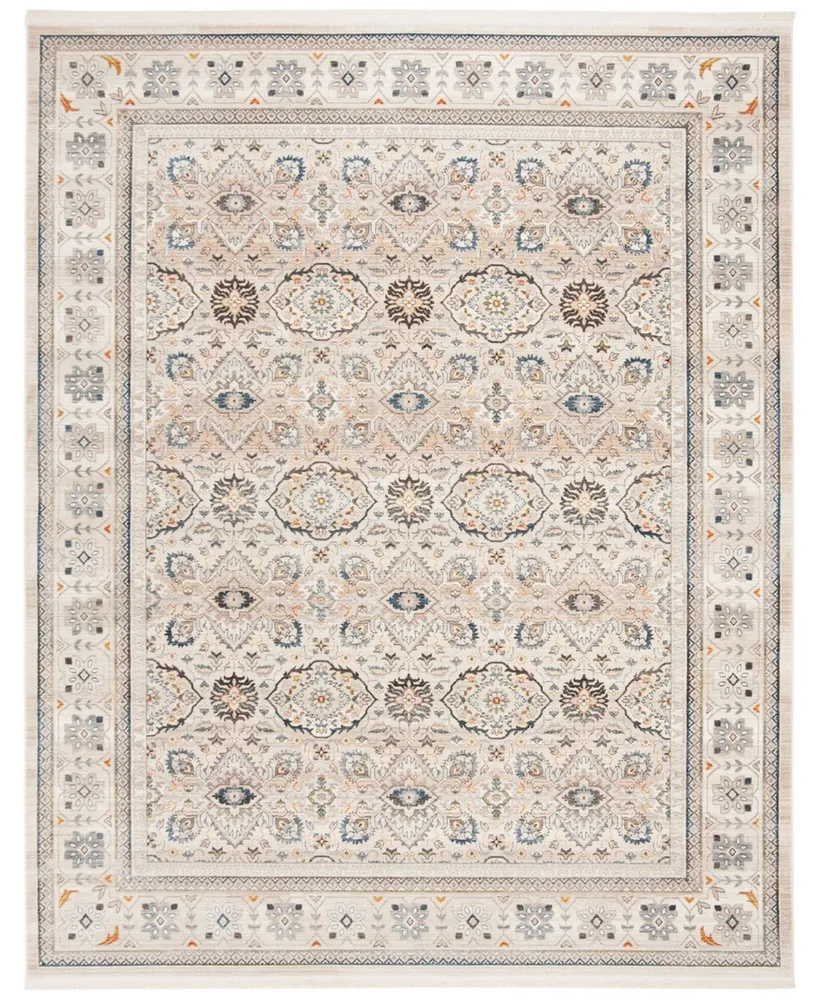 Safavieh Vintage Persian VTP444 Ivory and Light Gray 9' x 11'-7" Area Rug