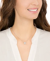 Swarovski Floating Crystal Pendant Necklace