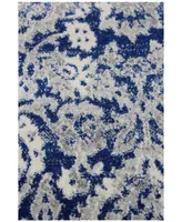 Closeout! Medley 5440A Dark Blue 5' x 7'6" Area Rug