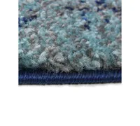 Closeout! Medley 5445A Blue 7'6" x 9'6" Area Rug