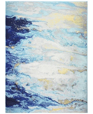 Bashian Medley 5667A Multi 2'6" x 8' Runner Area Rug