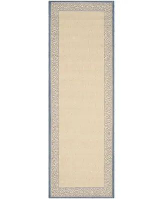 Safavieh Courtyard CY2099 Natural and 2'7" x 5' Outdoor Area Rug