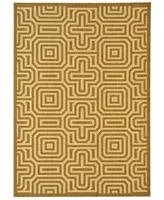 Safavieh Courtyard CY2962 Brown and Natural 2'7" x 5' Outdoor Area Rug