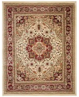 Safavieh Lyndhurst LNH330 Ivory and Red 7'9" x 9'9" Area Rug