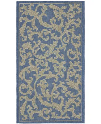 Safavieh Courtyard CY2653 Natural and 2'7" x 5' Outdoor Area Rug