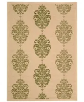 Safavieh Courtyard CY2720 Natural and Olive 2'3" x 12' Runner Outdoor Area Rug