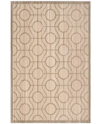 Safavieh Infinity INF590 Yellow and Green 4' x 6' Area Rug