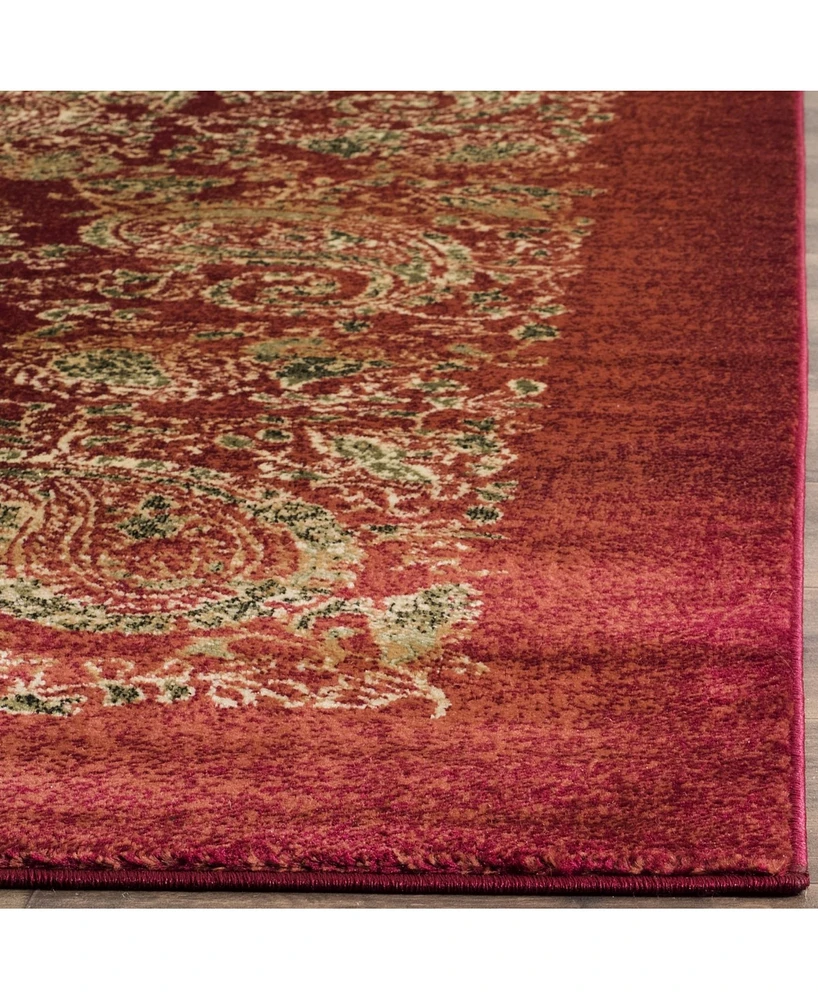 Safavieh Lyndhurst LNH224 Red and Multi 9' x 12' Area Rug