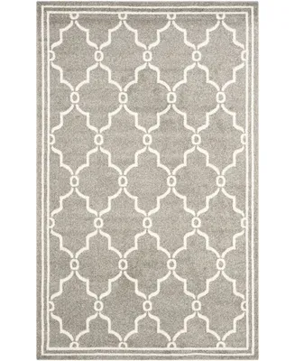 Safavieh Amherst AMT414 Dark Gray and Beige 4' x 6' Area Rug