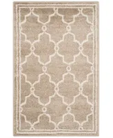 Safavieh Amherst AMT414 Wheat and Beige 8' x 10' Area Rug